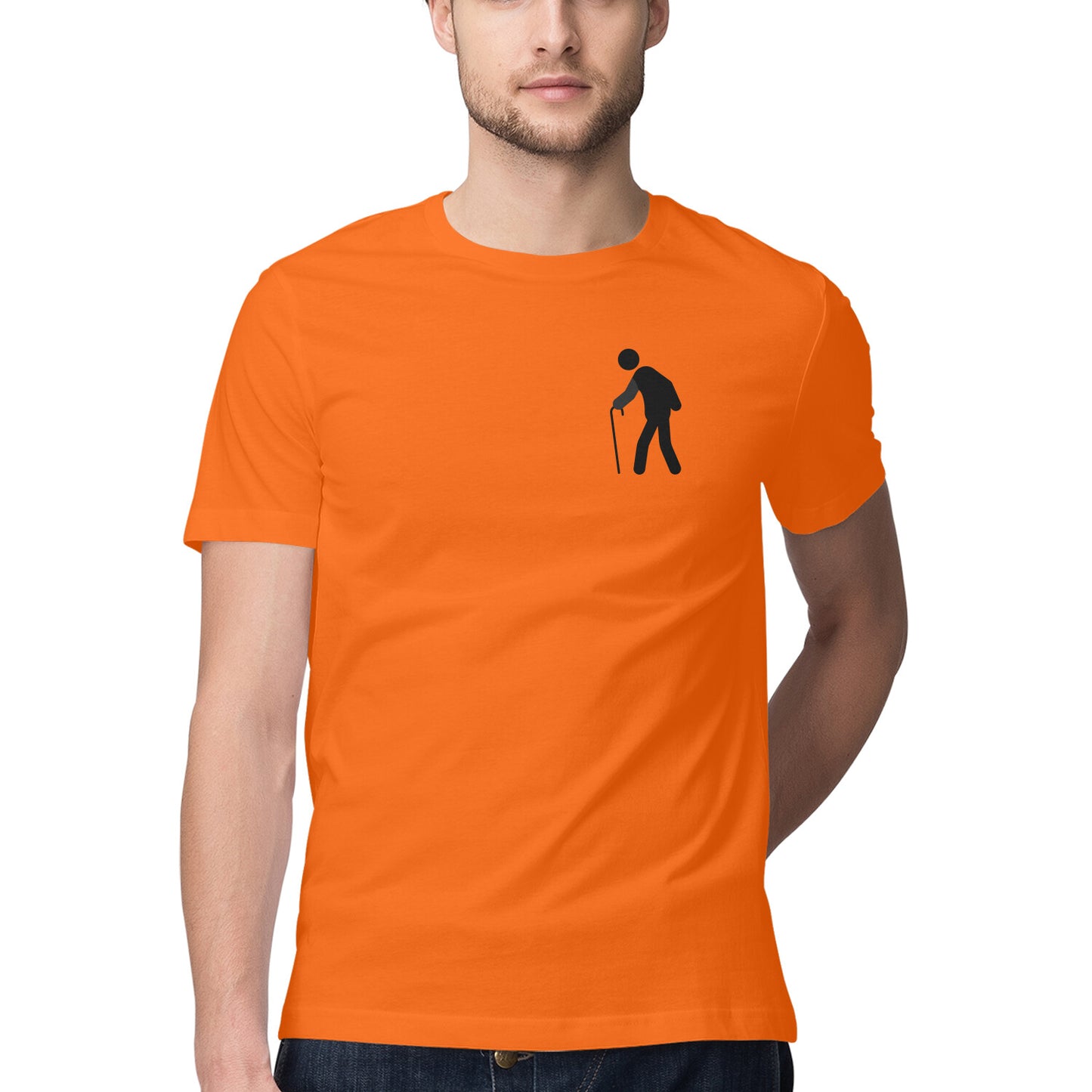 Walking Stick Man - Unisex Tshirt