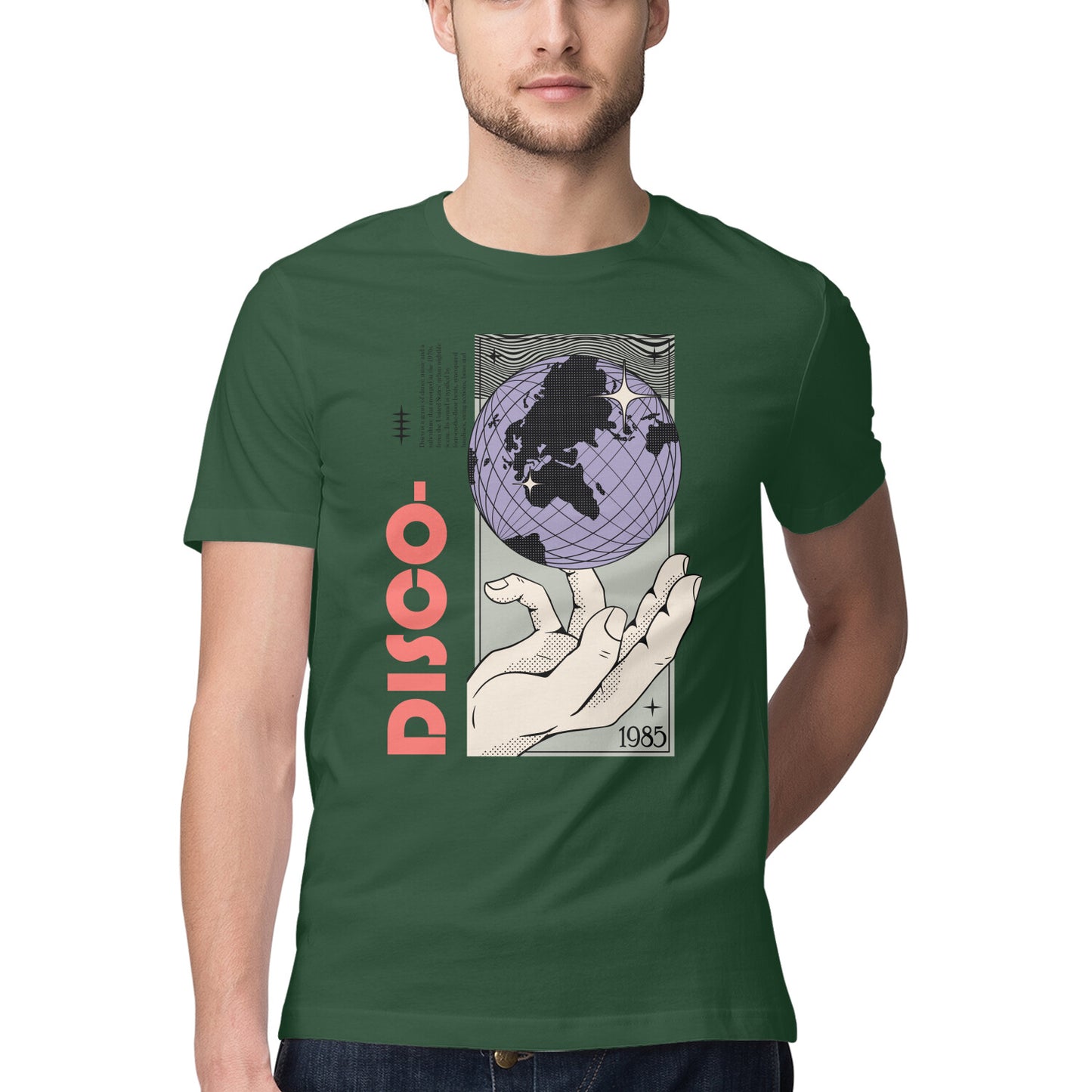 Disco City Unisex Graphic Tshirt
