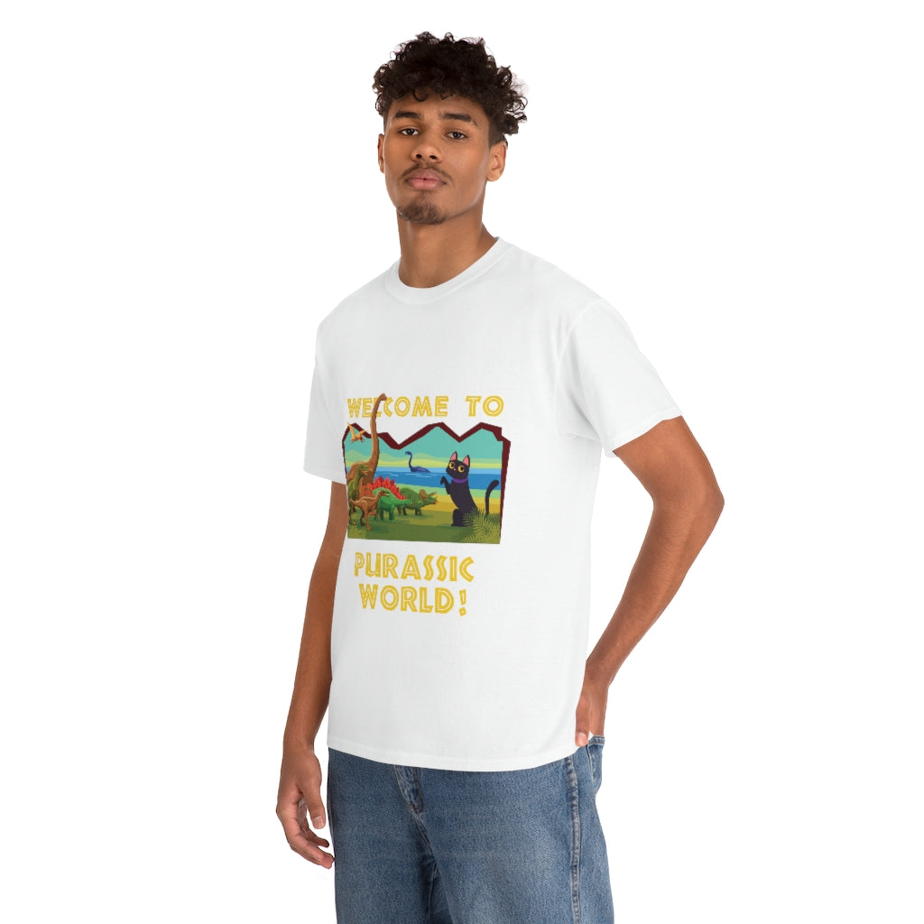 Welcome to Purassic world-Unisex Tees