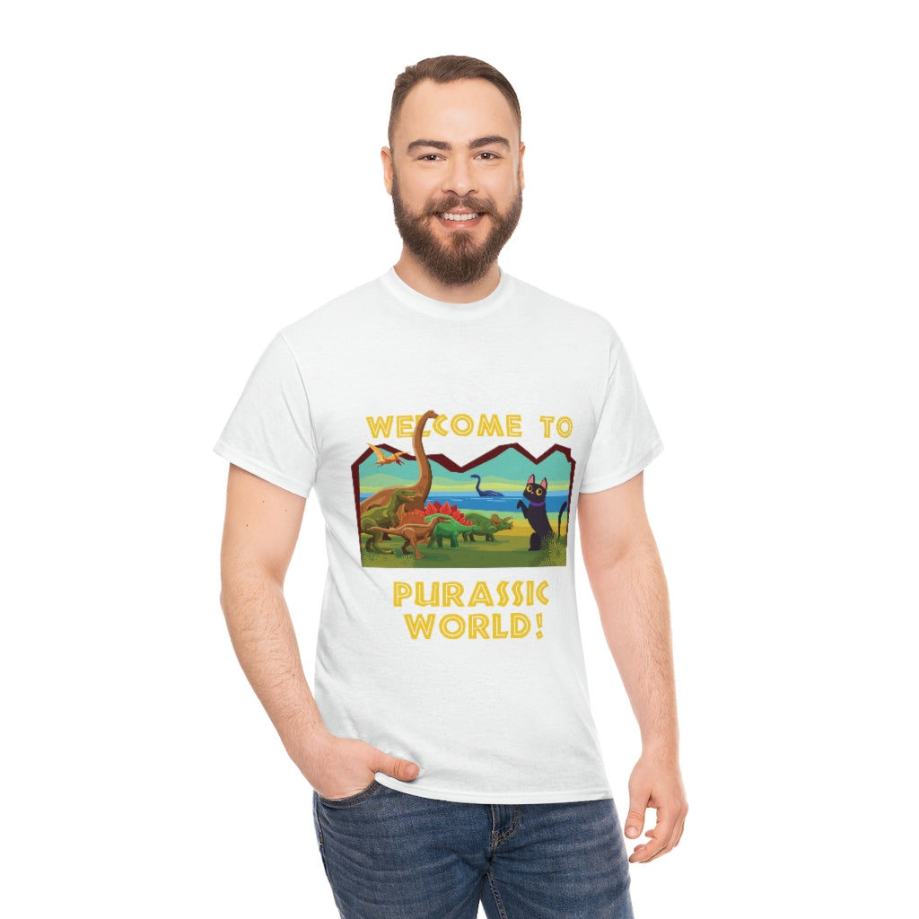 Welcome to Purassic world-Unisex Tees