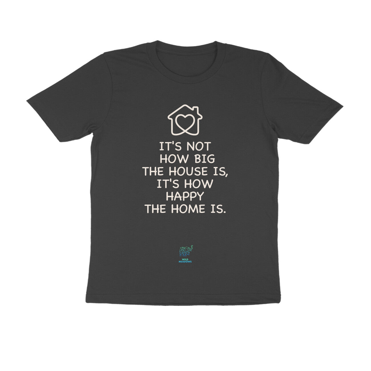 Gospel ( It's not how big the house is, it's how happy the home is )-Unisex Tees