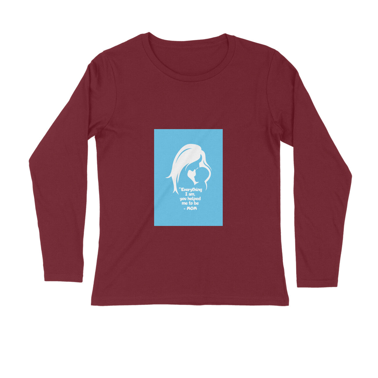 MOM - Love is mother and we are born of them - Long Sleeve Unisex Tee