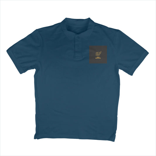 Polo T Shirts - Wild Meadows-Blue