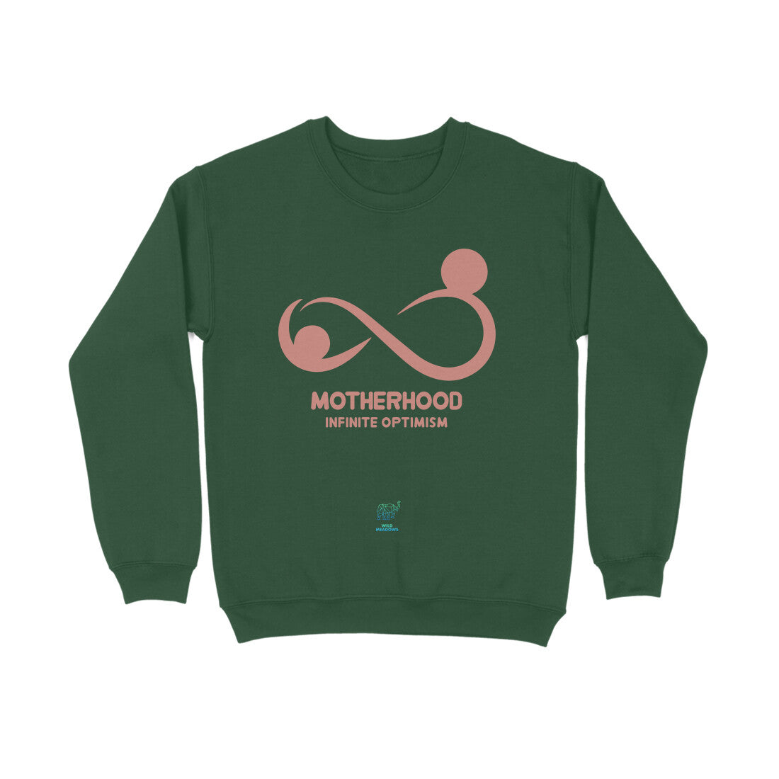 Motherhood infinite optimism- Unisex Sweatshirt