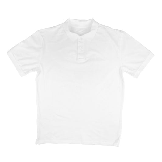 Polo T Shirts White Plain