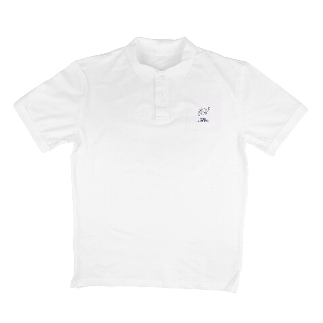 Polo T Shirts White - Wild Meadows